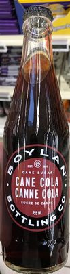 Boylan Bottling Co, Cane Sugar Soda, Cane Cola, Cane Cola