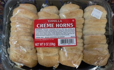 Vanilla Creme Horns, Vanilla