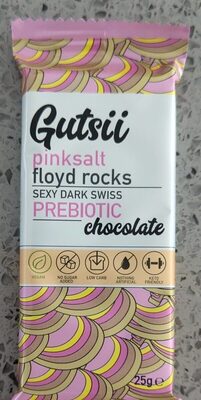 Pink Salt Floyd Rocks Sexy Dark Swiss Prebiotic Chocolate, Pink Salt Floyd Rocks