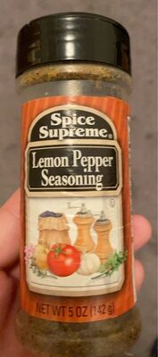 Lemon Pepper Seasoning, Lemon Pepper