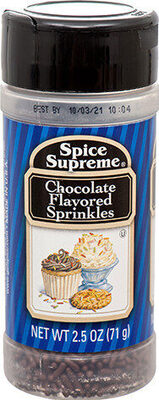 Spice Supreme, Chocolate Flavored Sprinkles