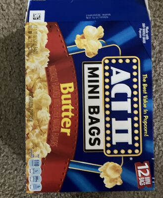 Butter Microwave Popcorn, Butter