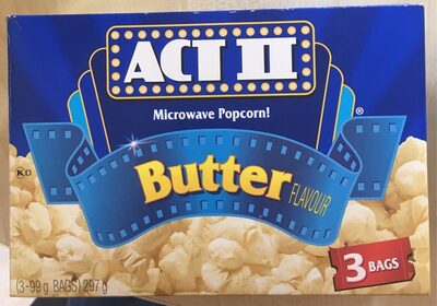 Butter Microwave Popcorn, Butter