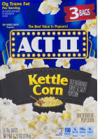 ACT II Kettle Corn, 8.25 OZ