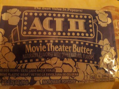 ACT II Movie Theater Butter, 2.75 OZ