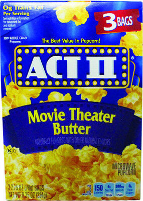ACT II Movie Theater Butter, 8.25 OZ