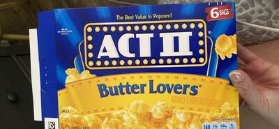 ACT II Butter Lovers, 16.5 OZ