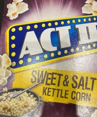 Sweet & Salty Kettle Corn Microwave Popcorn, Sweet & Salty