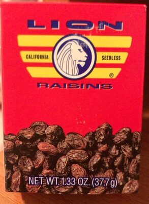 Raisins Box - 144/1.33 OZ