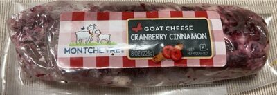 Cranberry Cinnamon Goat Cheese, Cranberry; Cinnamon