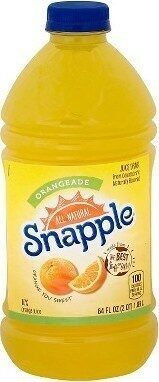 Orangeade Juice Drink From Concentrate, Orange
