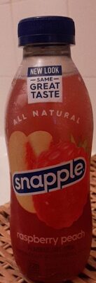 Raspberry Peach Flavored Juice Drink, Raspberry; Peach