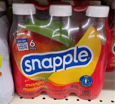 Mango Madness Flavored Juice Drink, Mango