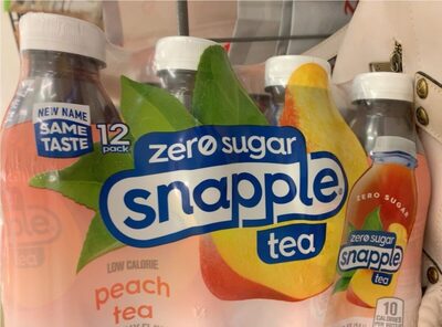 Zero Sugar Peach Tea, Peach