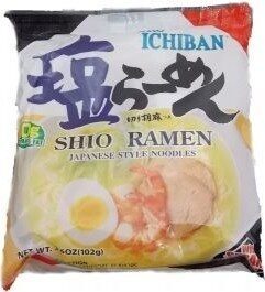 Shio Ramen Japanese Style Noodles, Japanese Style
