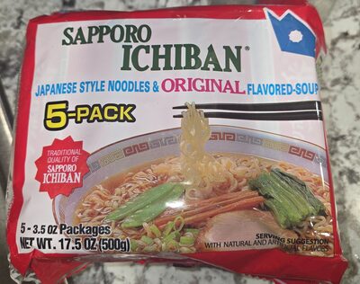 Original Flavored Japanese Style Noodles & Soup, Original