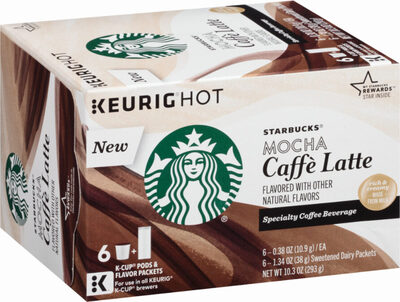 Mocha Caffe Latte Specialty Coffee Beverage K-Cup Pods, Mocha Caffe Latte