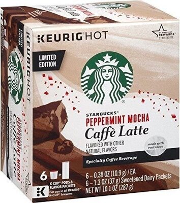 Starbucks, Specialty Coffee, Peppermint Mocha, Caff'E Latte