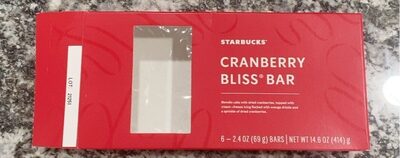 Cranberry Bliss Bar, Cranberry