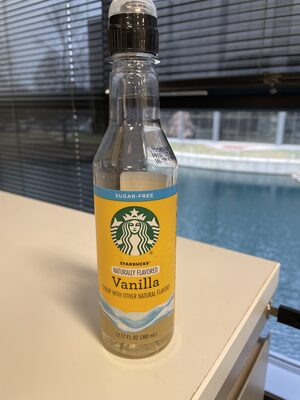Vanilla Flavored Sugar-Free Syrup, Vanilla