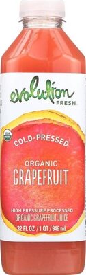 Cold-Pressed Organic Grapefruit Juice, Grapefruit