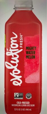 Cold-Pressed Mighty Watermelon & Lemon Juice Blend, Mighty Watermelon