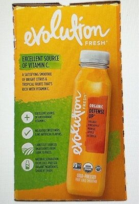 Defense Up 100% Fruit Juice Smoothie, Defense Up