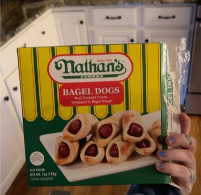 Nathan's Famous Bagel Dogs, 7 Oz