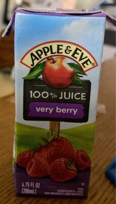 Very Berry Flavored Blend Of 4 100% Juices From Concentrate, Very Berry
