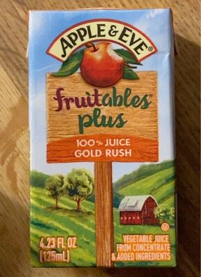 Gold Rush Vegetable 100% Juice From Concentrate, Gold Rush