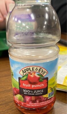 Fruit Punch Flavored Blend Of 4 Juices From Concentrate, Fruit Punch