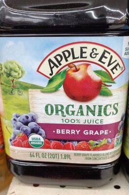 Apl/Eve Org Berry Grp, 64 Fl Oz, Berry; Grape