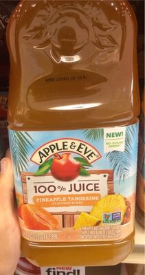 Pineapple Tangerine Flavored Blend 100% Juice, Pineapple; Tangerine