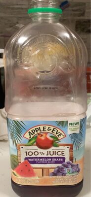 Watermelon Grape Flavored Blend 100% Juice, Watermelon; Grape
