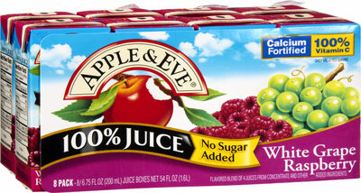 100% Juice, White Grape Raspberry