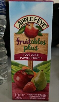 Power Punch Flavored Fruit & Vegetable 100% Juice From Concentrate, Power Punch