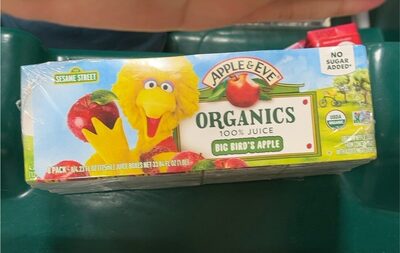 Organics Big Bird's Apple 100% Juice, Apple