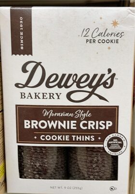 Brownie Crisp Cookies, Brownie Crisp