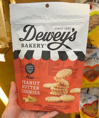 Peanut Butter Mini Cookies, Peanut Butter