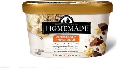 Premium Quality Ice Cream, Chocolate Chip Cookie Dough