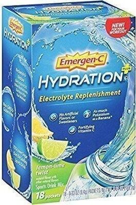 Lemon-Lime Twist Electrolyte Replenishment Sport Drink Mix, Lemon-Lime