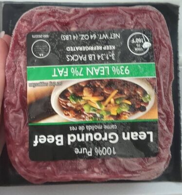 100% Pure Lean Ground Beef Tri-Pack