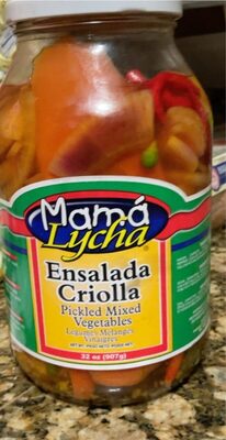 Ensalada Criolla Pickled Mixed Vegetables, Ensalada Criolla