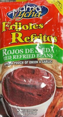 Red Refried Beans With A Touch Of Onion & Garlic, Red