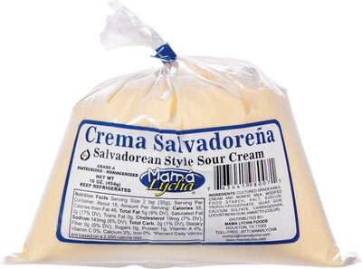 Salvadorean Style Sour Cream, Salvadorean Style Sour