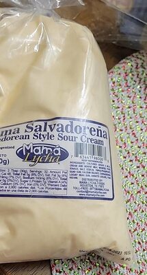 Salvadorean Style Sour Cream, Salvadorean Style Sour