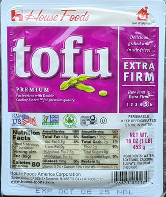 Premium Extra Firm Tofu