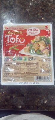 Organic Firm Tofu