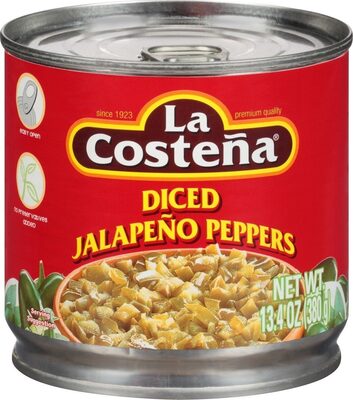Pickled Diced Jalapenos Peppers, Pickled Diced Jalapenos