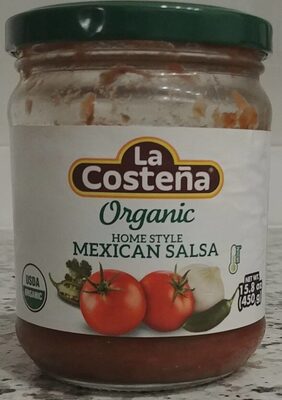 Home Style Mexican Organic Salsa, Home Style Mexican